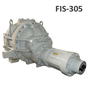Frick India Screw Compressor FIS 305. Replacement of TDSH163S