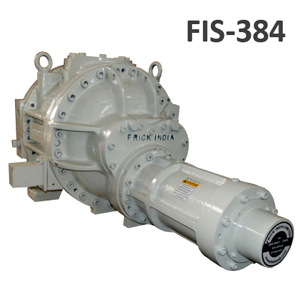Frick India Screw Compressor FIS 384. Replacement of TDSH163L