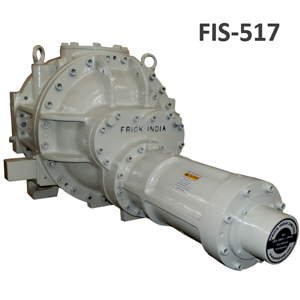 Frick India Screw compressor FIS 517. Replacement of TDSH193S